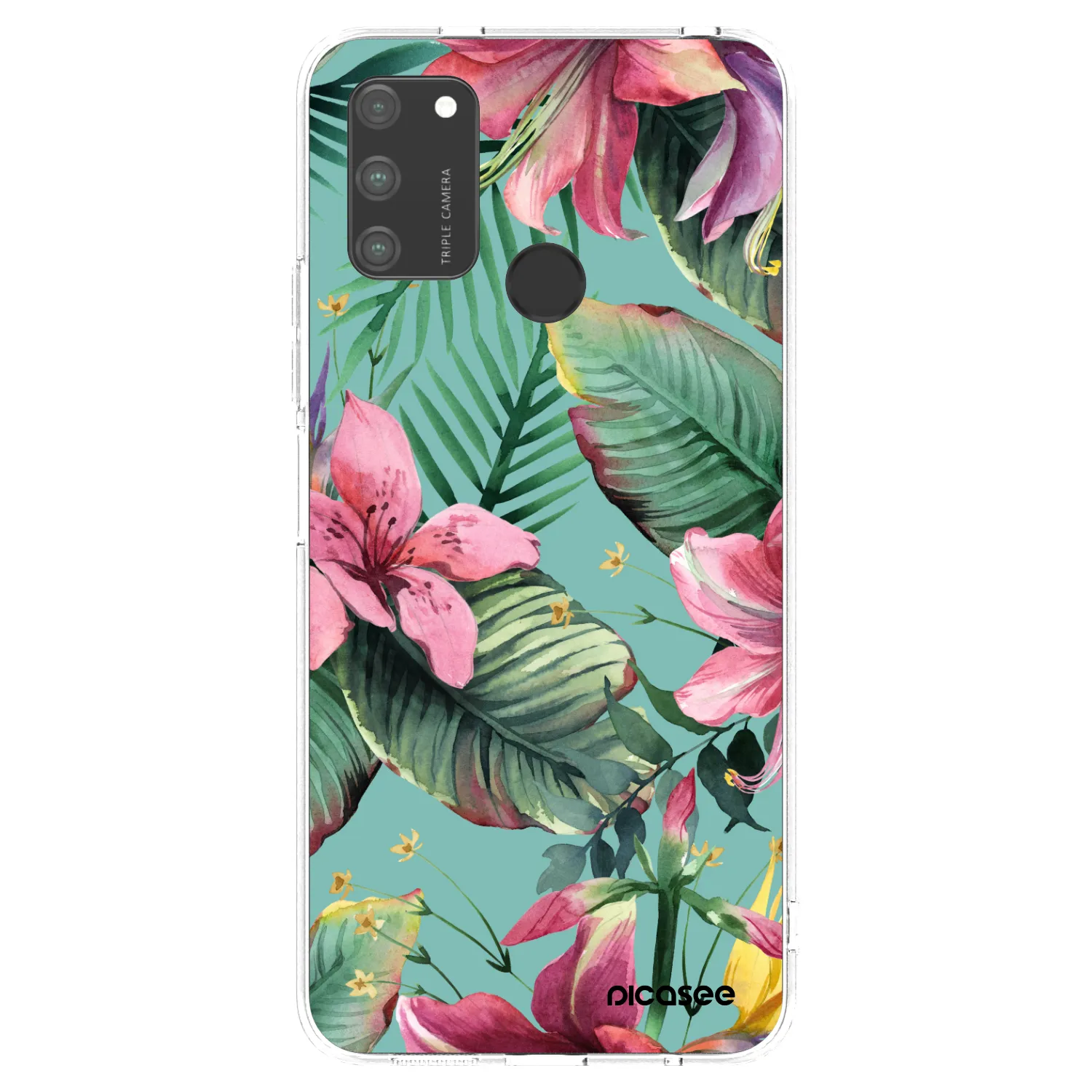 Picasee silikonski prozorni ovitek za Honor 9A - Hawaii