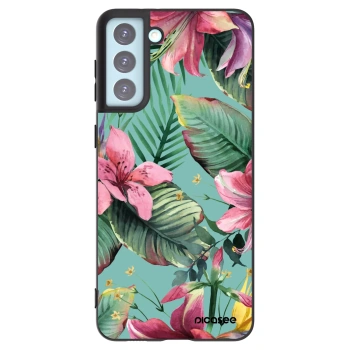 Picasee silikonski črni ovitek za Samsung Galaxy S21+ 5G G996F - Hawaii