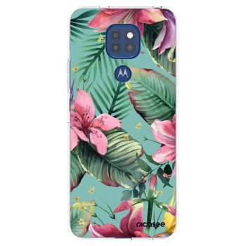 Picasee silikonski prozorni ovitek za Motorola Moto G9 Play - Hawaii