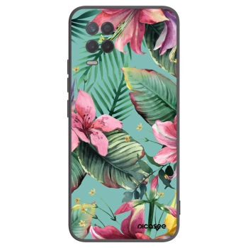 Picasee silikonski črni ovitek za Realme 8 5G - Hawaii