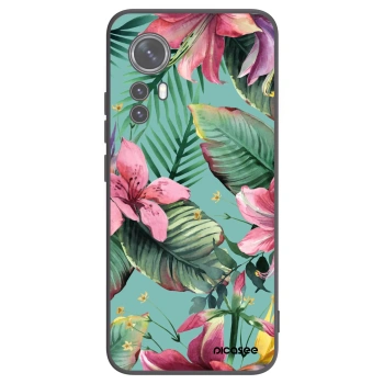 Picasee silikonski črni ovitek za Xiaomi 12 - Hawaii