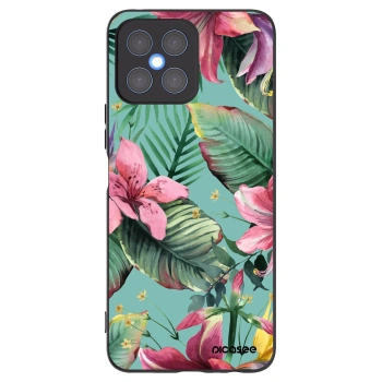 Picasee silikonski črni ovitek za Honor X8 4G - Hawaii