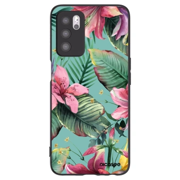 Picasee silikonski črni ovitek za OPPO A16s - Hawaii