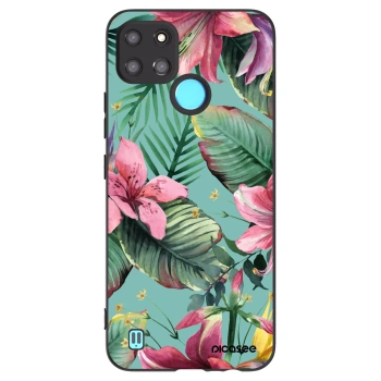 Picasee silikonski črni ovitek za Realme C21Y - Hawaii
