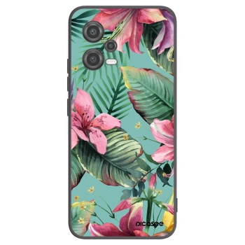 Picasee silikonski črni ovitek za Xiaomi Poco X5 - Hawaii