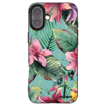 Picasee silikonski črni ovitek za Apple iPhone 16 Plus - Hawaii