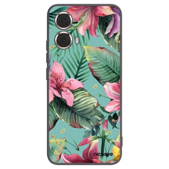 Picasee silikonski črni ovitek za Motorola Moto G85 - Hawaii
