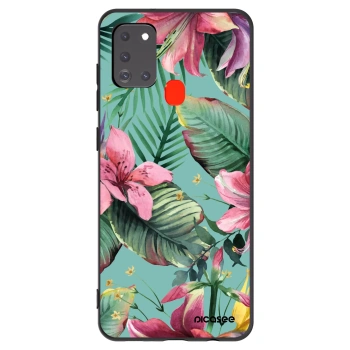 Picasee silikonski črni ovitek za Samsung Galaxy A21s - Hawaii