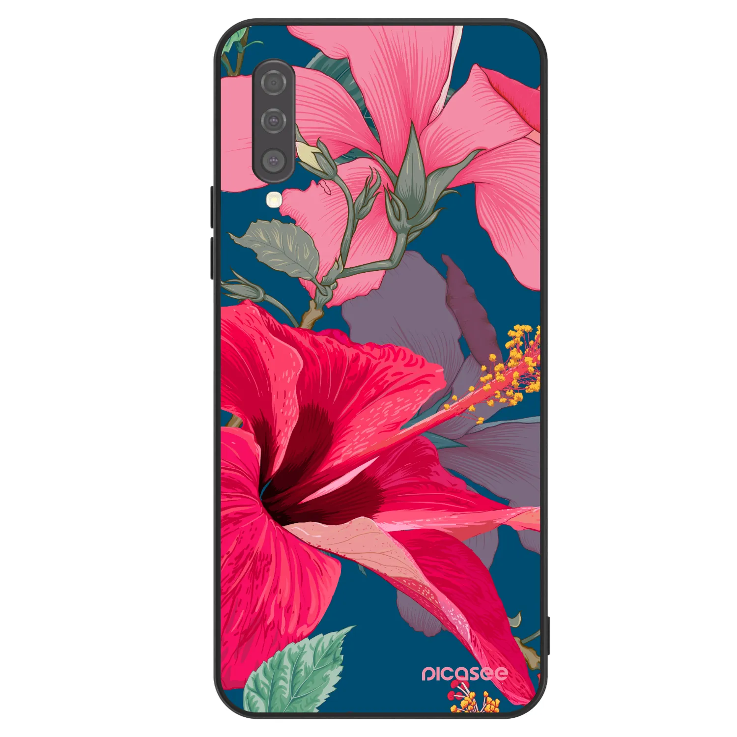 Picasee ULTIMATE CASE za Samsung Galaxy A50 A505F - Hibiscus