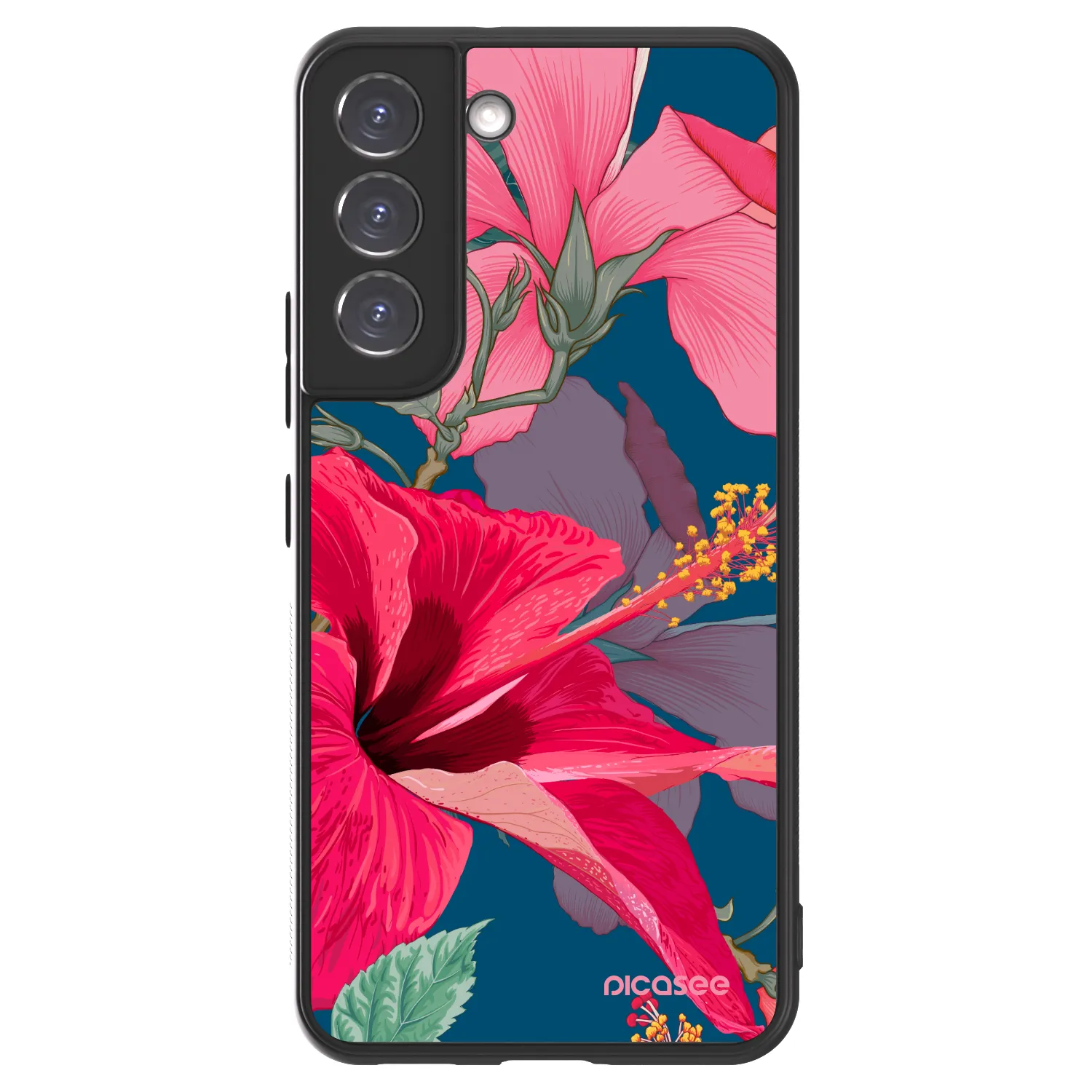 Picasee ULTIMATE CASE za Samsung Galaxy S22 5G - Hibiscus