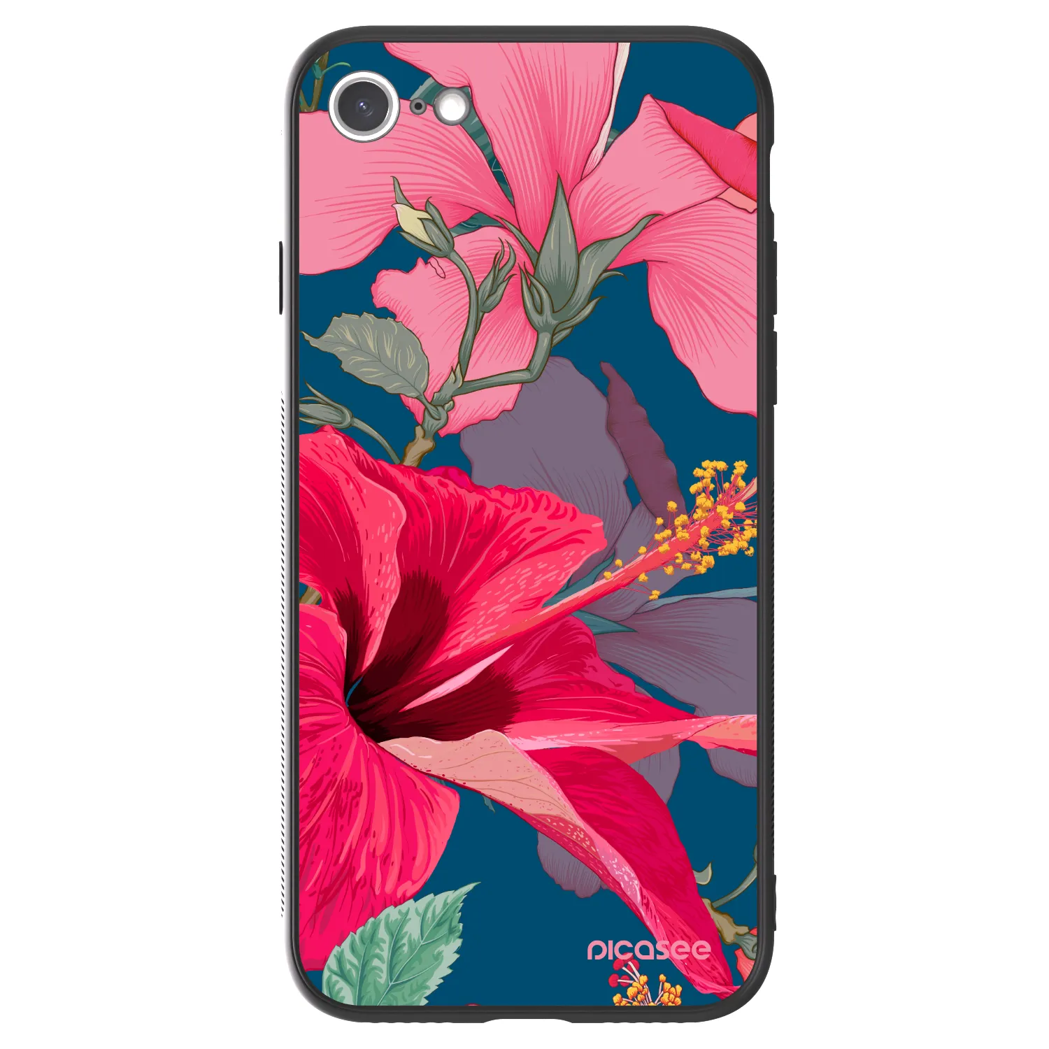 Picasee ULTIMATE CASE za Apple iPhone SE 2022 - Hibiscus