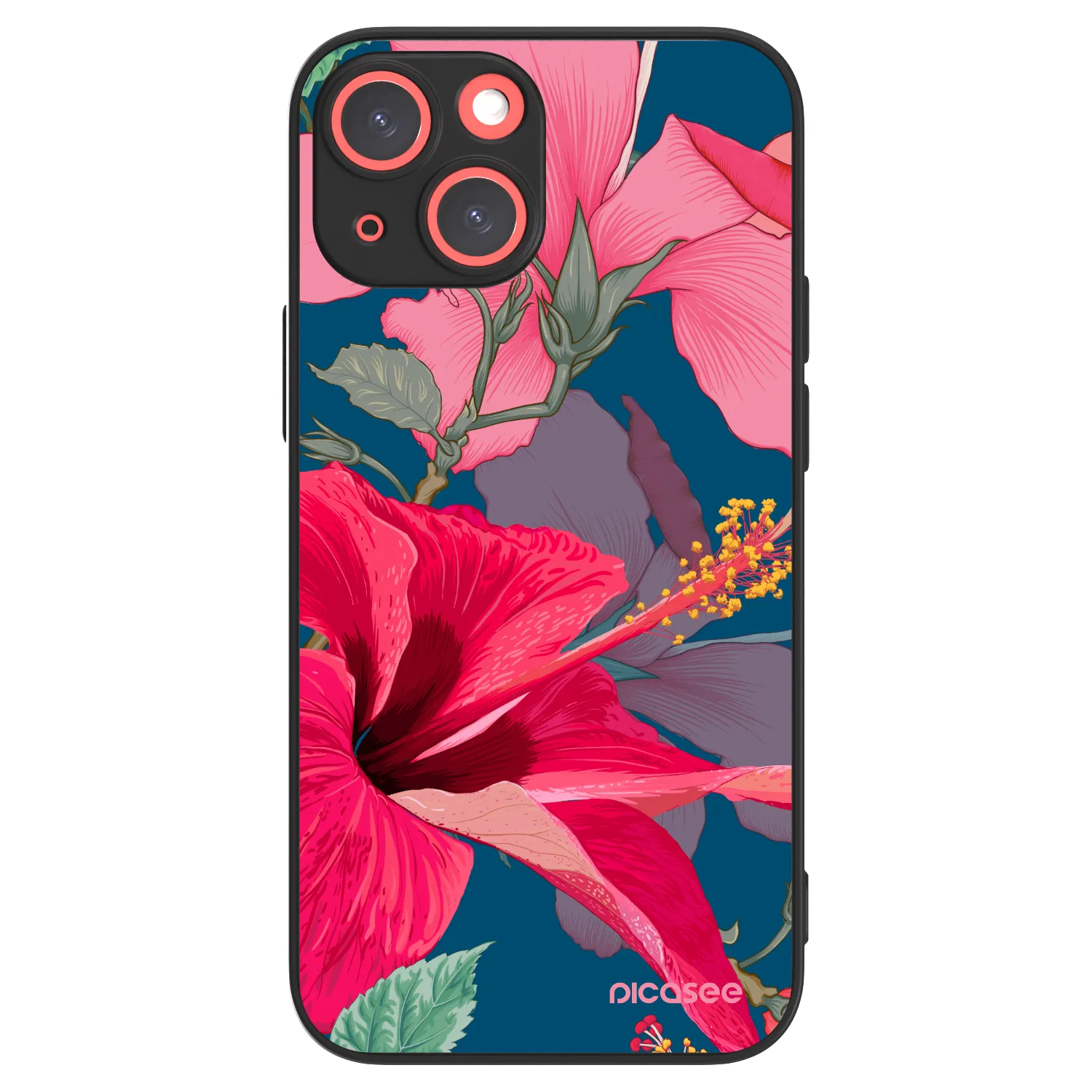 Picasee ULTIMATE CASE MagSafe za Apple iPhone 13 mini - Hibiscus