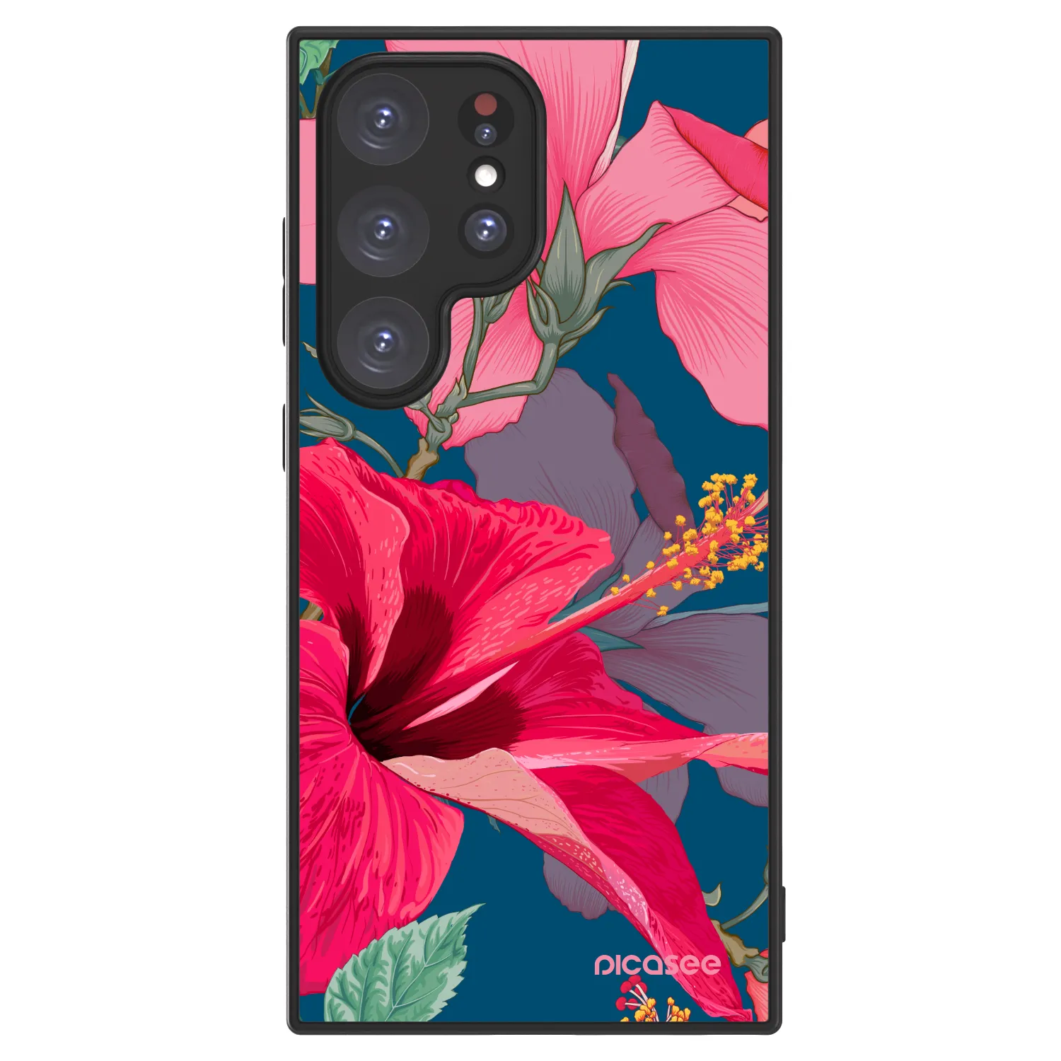 Picasee ULTIMATE CASE PowerShare za Samsung Galaxy S24 Ultra S928B 5G - Hibiscus