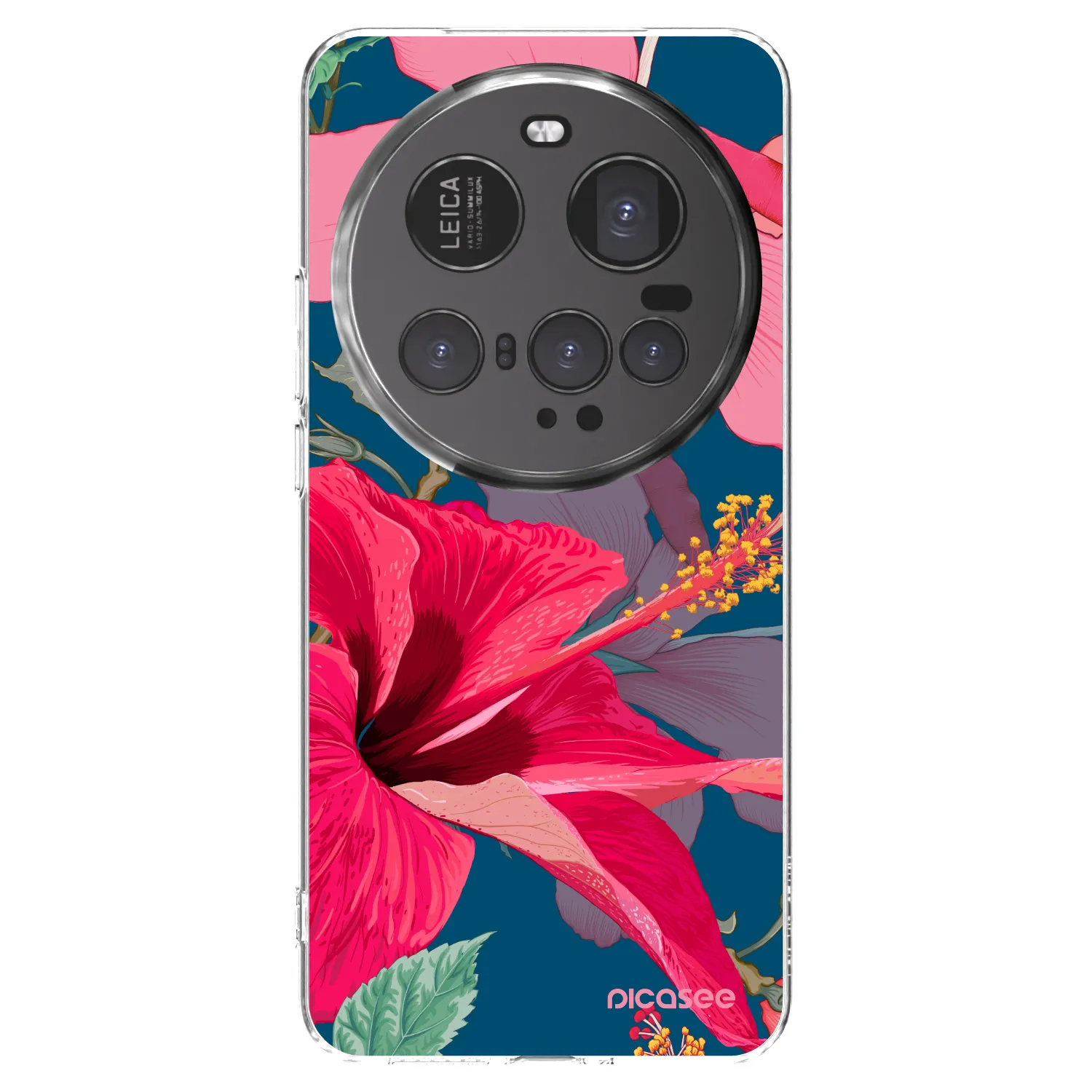 Picasee silikonski prozorni ovitek za Xiaomi 15 Ultra - Hibiscus
