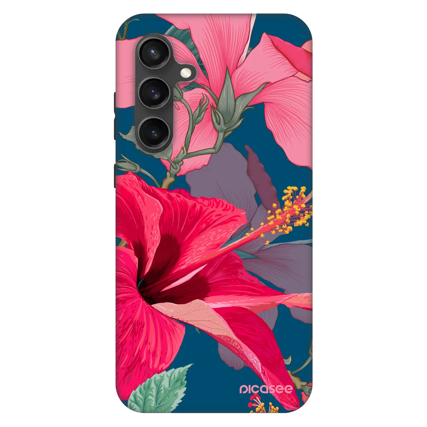 Picasee Fashion Case za Samsung Galaxy S24 FE S721B - Hibiscus