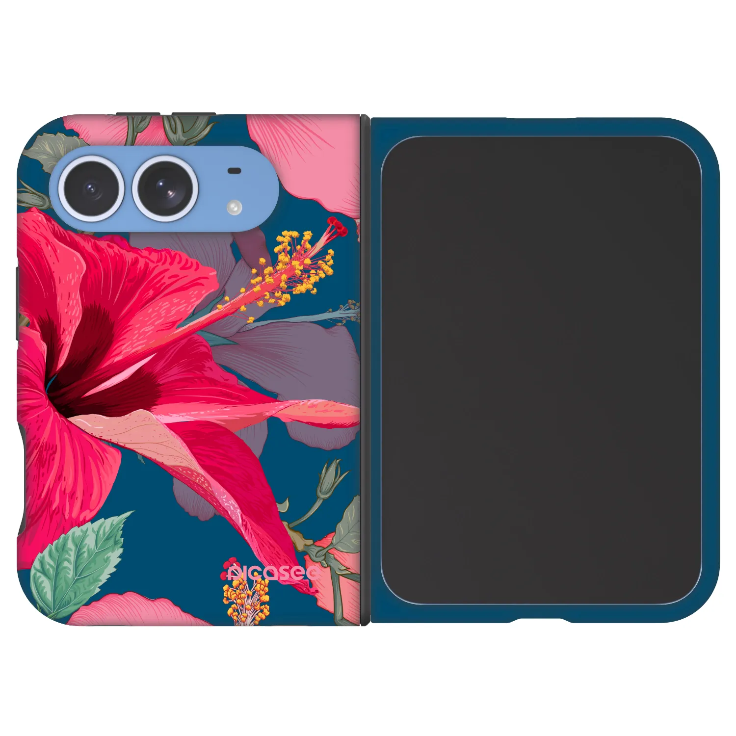 Picasee Fashion Case MagSafe za Apple iPhone Duo - Hibiscus