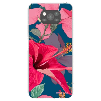 Picasee silikonski črni ovitek za Xiaomi Poco X3 Pro - Hibiscus