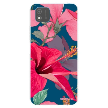 Picasee silikonski prozorni ovitek za Realme C11 (2021) - Hibiscus
