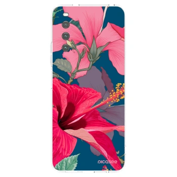 Picasee silikonski prozorni ovitek za Sony Xperia 10 IV 5G - Hibiscus