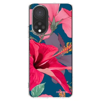 Picasee silikonski prozorni ovitek za Honor X7 - Hibiscus