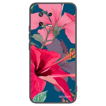 Picasee silikonski črni ovitek za Xiaomi 13 Pro - Hibiscus