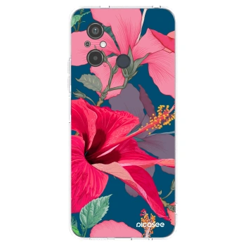 Picasee silikonski prozorni ovitek za Xiaomi Redmi 12C - Hibiscus