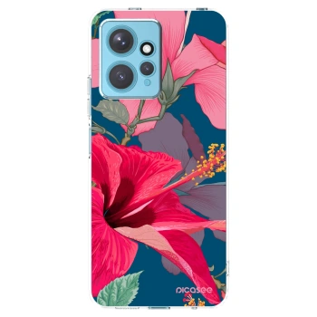 Picasee silikonski prozorni ovitek za Xiaomi Redmi Note 12 4G - Hibiscus