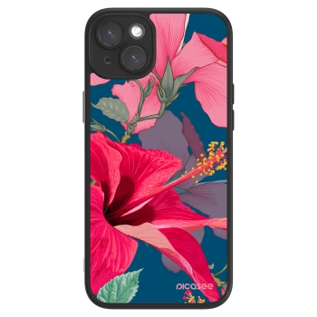Picasee ULTIMATE CASE MagSafe za Apple iPhone 15 Plus - Hibiscus