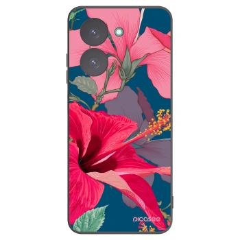 Picasee silikonski črni ovitek za Xiaomi Redmi A5 - Hibiscus