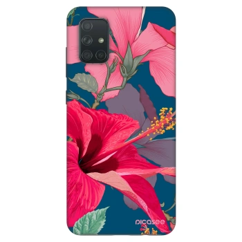 Ovitek za Samsung Galaxy A71 A715F - Hibiscus