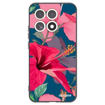 Picasee silikonski črni ovitek za Xiaomi 15T - Hibiscus