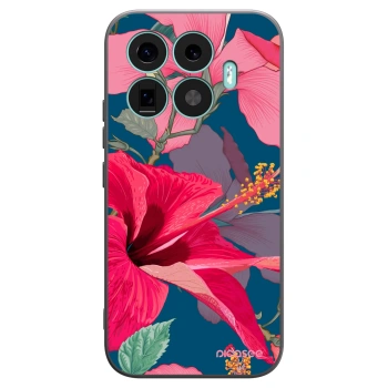 Picasee silikonski črni ovitek za Xiaomi 17T - Hibiscus