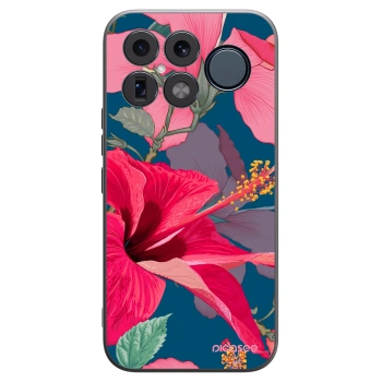 Picasee silikonski črni ovitek za Xiaomi Poco F8 Ultra - Hibiscus