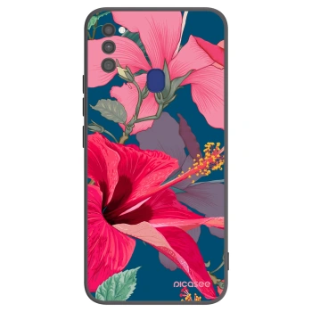 Ovitek za Samsung Galaxy M21 M215F - Hibiscus