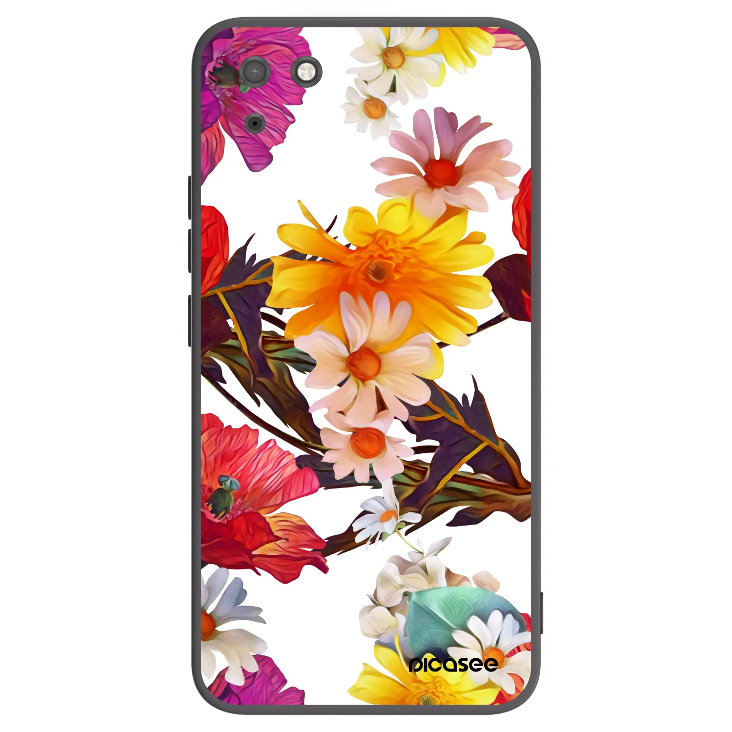 Picasee silikonski črni ovitek za Huawei Y5P - Meadow