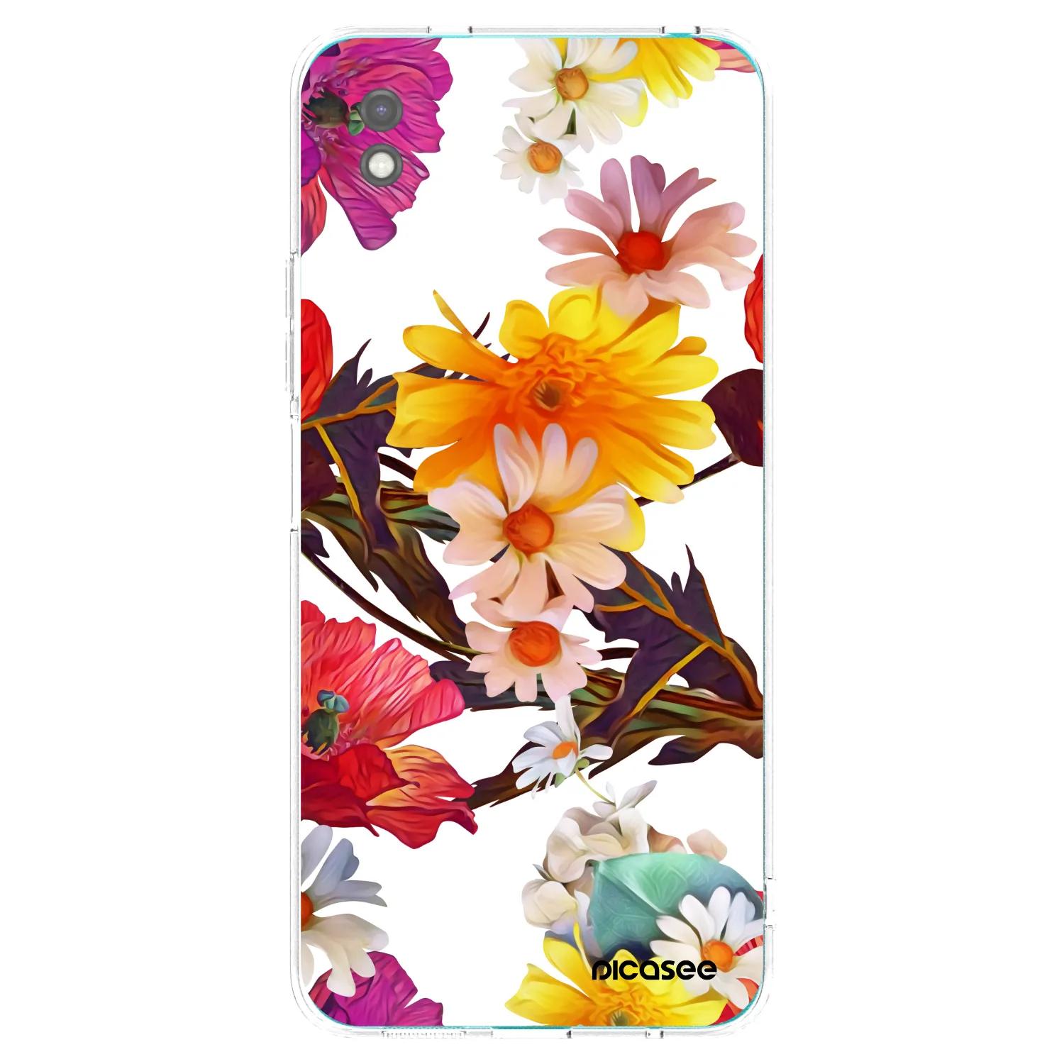 Picasee silikonski črni ovitek za Xiaomi Redmi 9A - Meadow