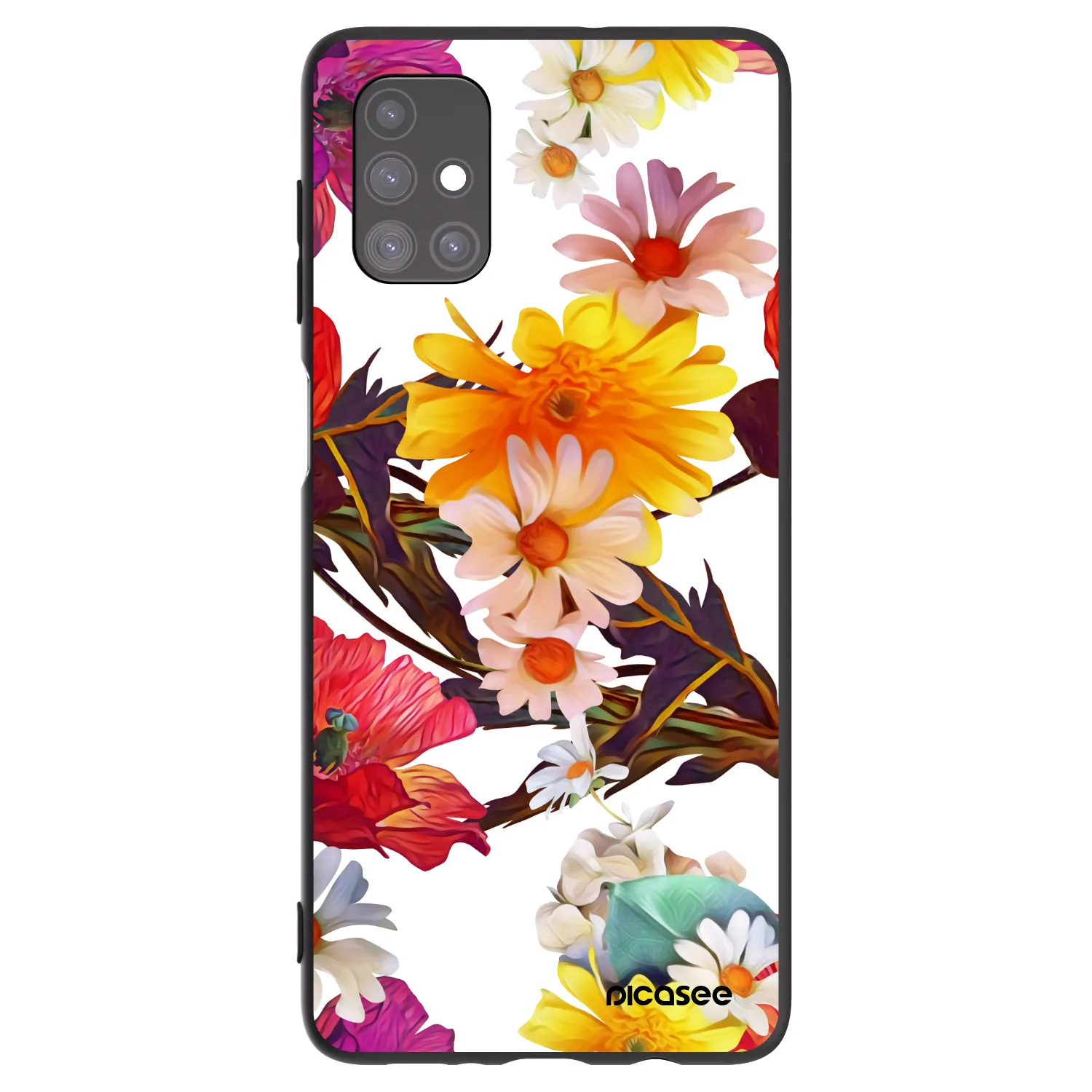 Picasee silikonski črni ovitek za Samsung Galaxy M51 M515F - Meadow