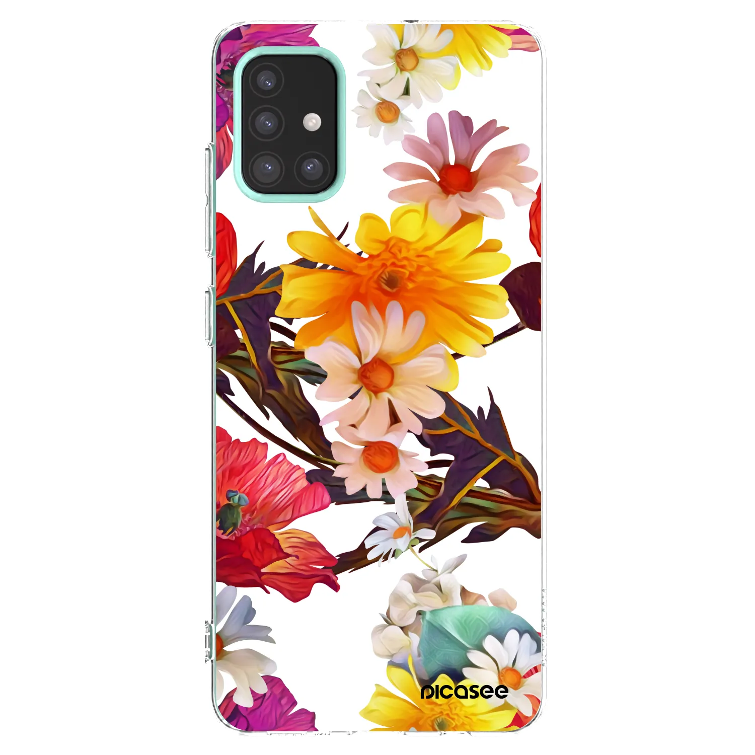 Picasee silikonski prozorni ovitek za Samsung Galaxy M31s - Meadow