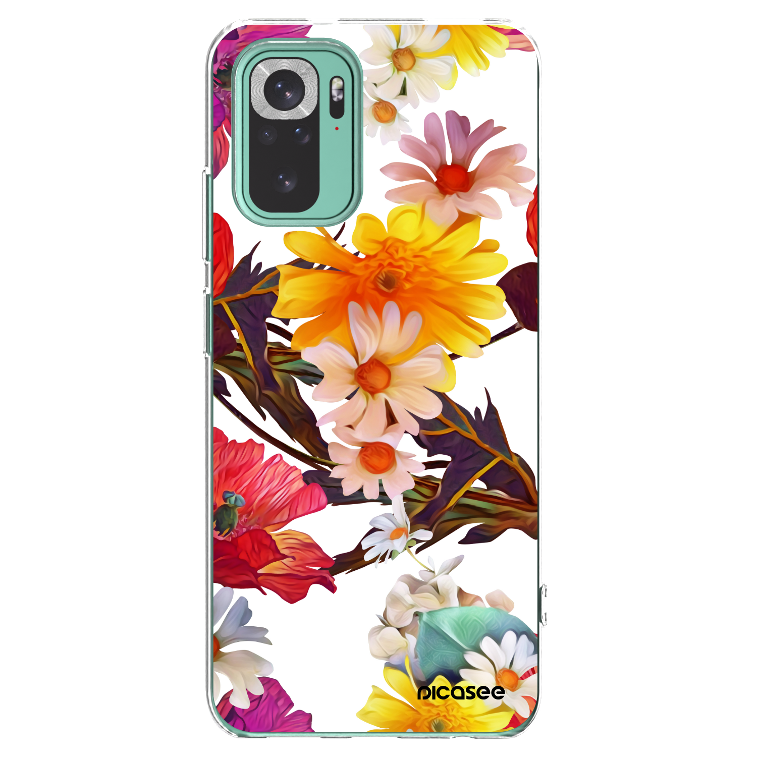 Picasee silikonski prozorni ovitek za Xiaomi Redmi Note 10 Pro - Meadow
