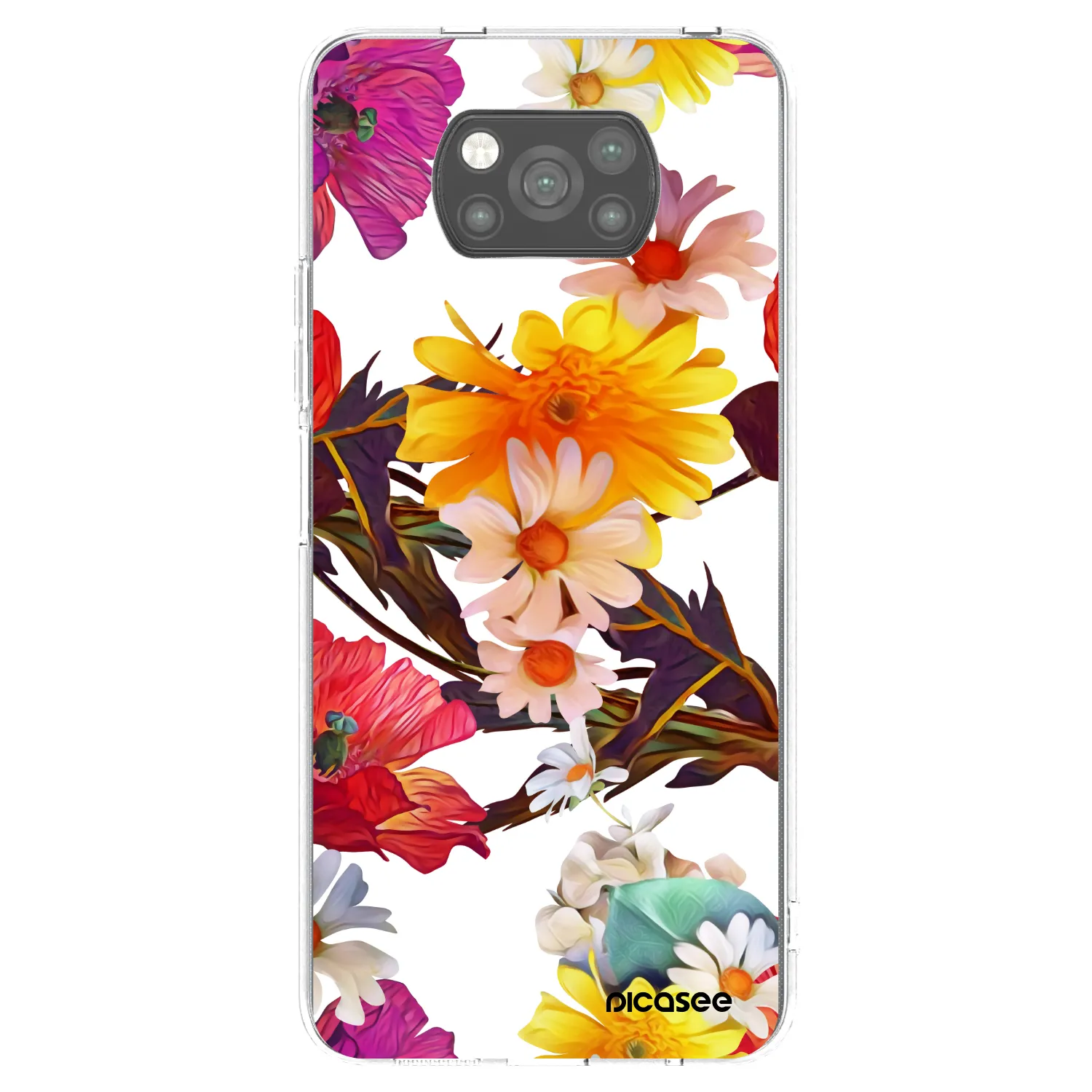 Picasee silikonski črni ovitek za Xiaomi Poco X3 Pro - Meadow