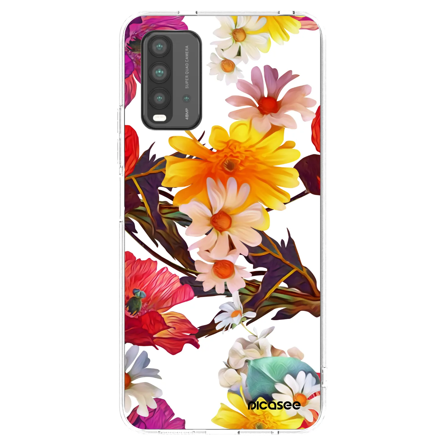 Picasee silikonski prozorni ovitek za Xiaomi Redmi 9T - Meadow