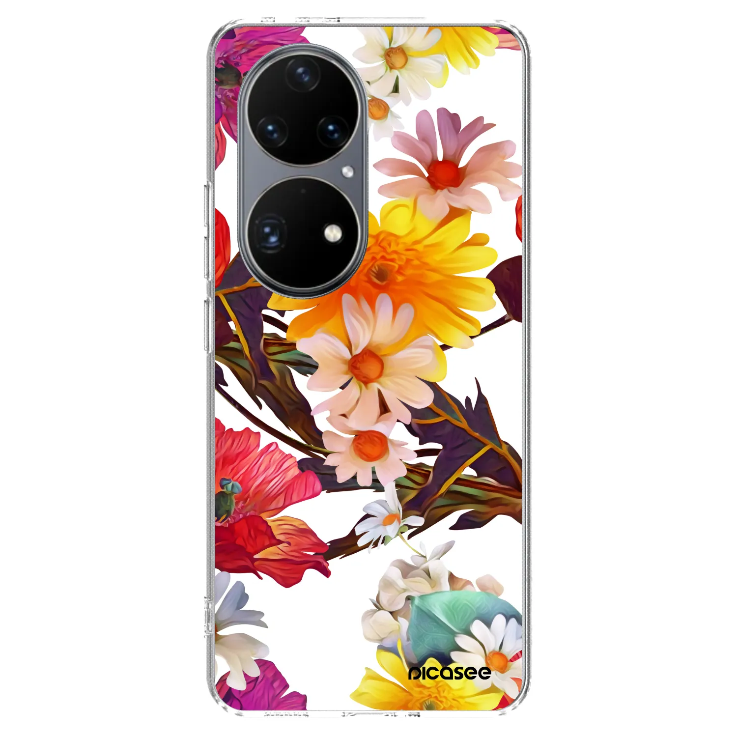 Picasee silikonski prozorni ovitek za Huawei P50 - Meadow