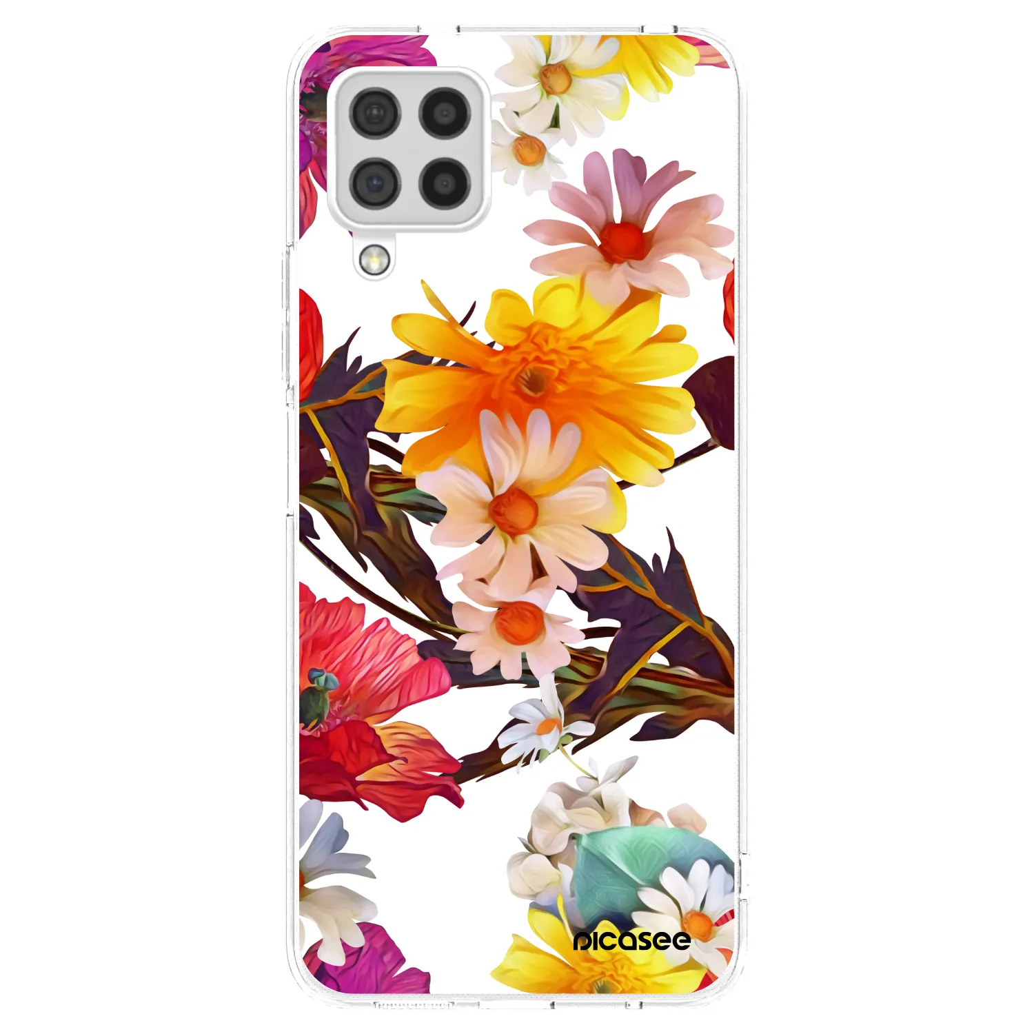 Picasee silikonski prozorni ovitek za Samsung Galaxy A22 A225F 4G - Meadow