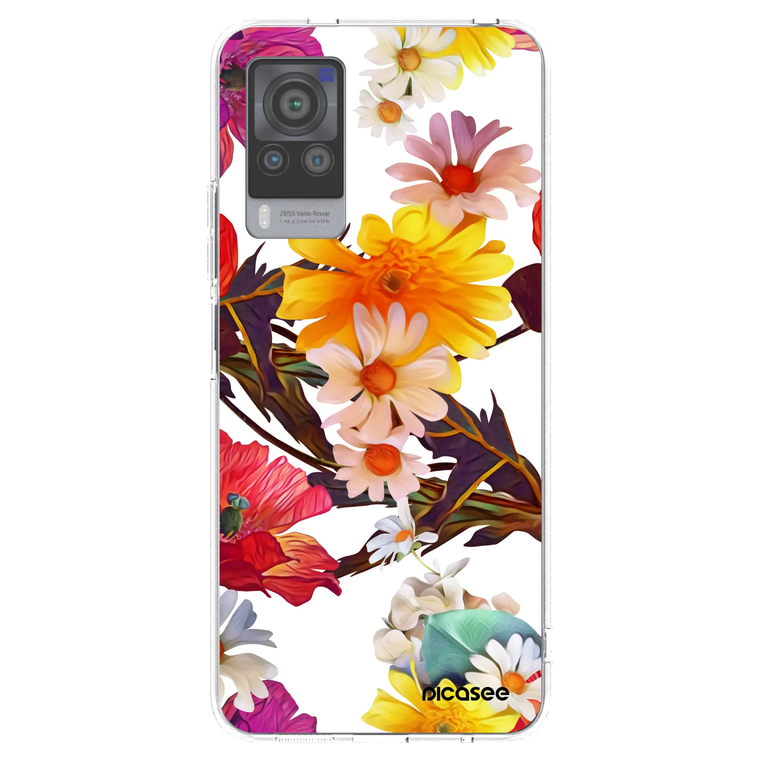 Picasee silikonski prozorni ovitek za Vivo X60 Pro 5G - Meadow
