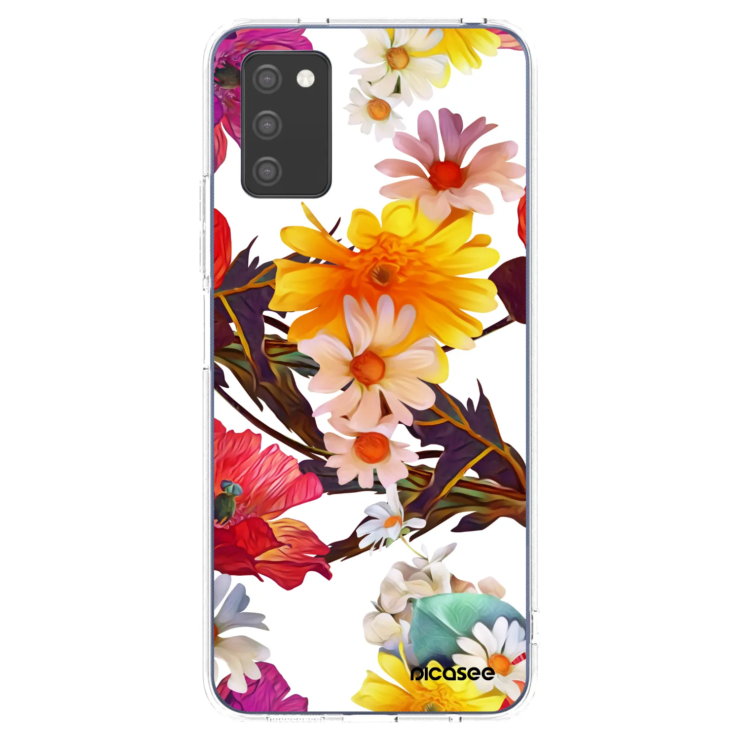 Picasee silikonski prozorni ovitek za Samsung Galaxy A03s A037G - Meadow