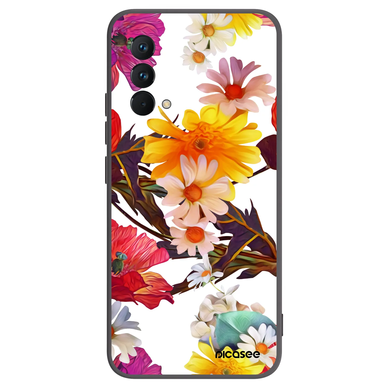 Picasee silikonski črni ovitek za Realme GT Master Edition 5G - Meadow