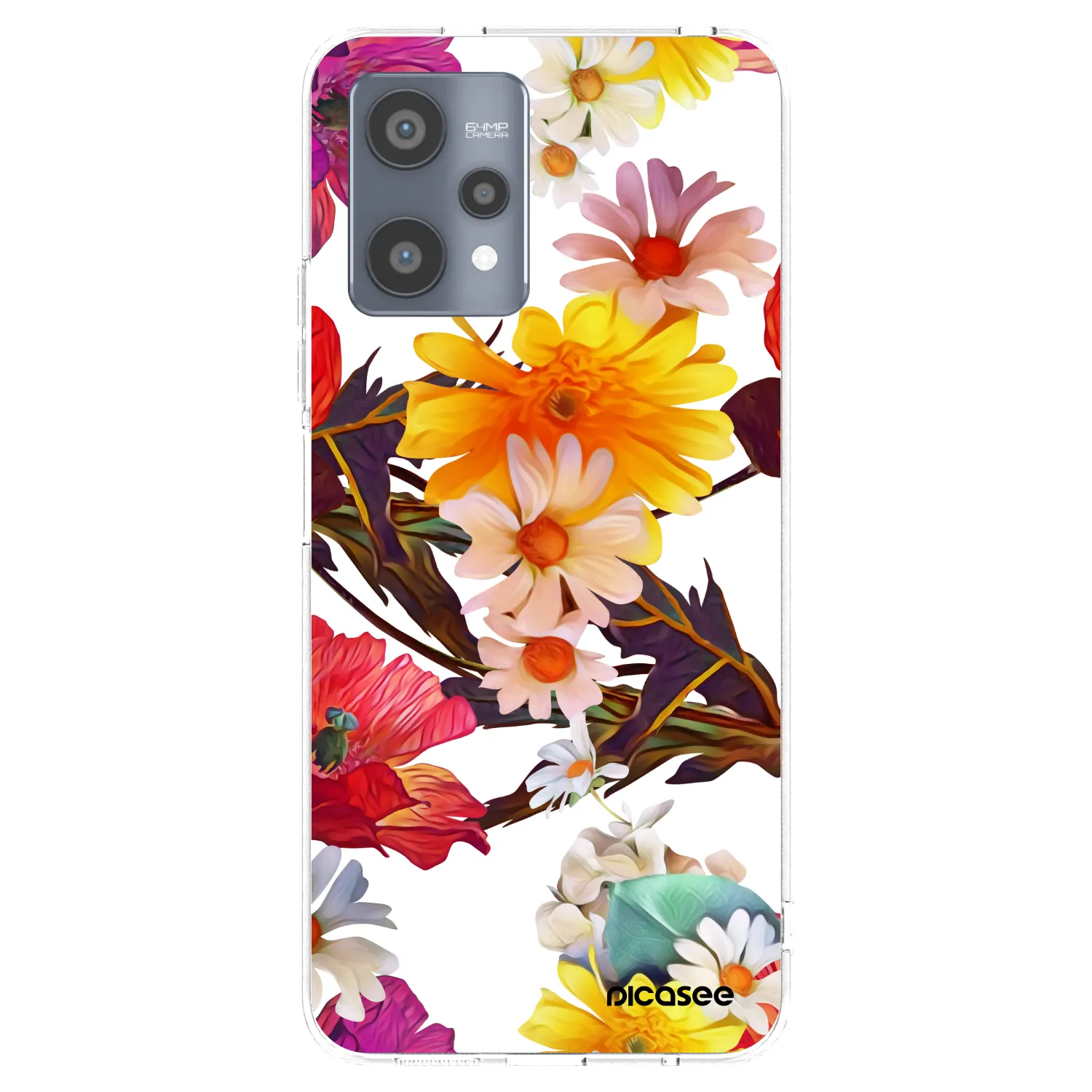 Picasee silikonski prozorni ovitek za Realme 9 Pro 5G - Meadow