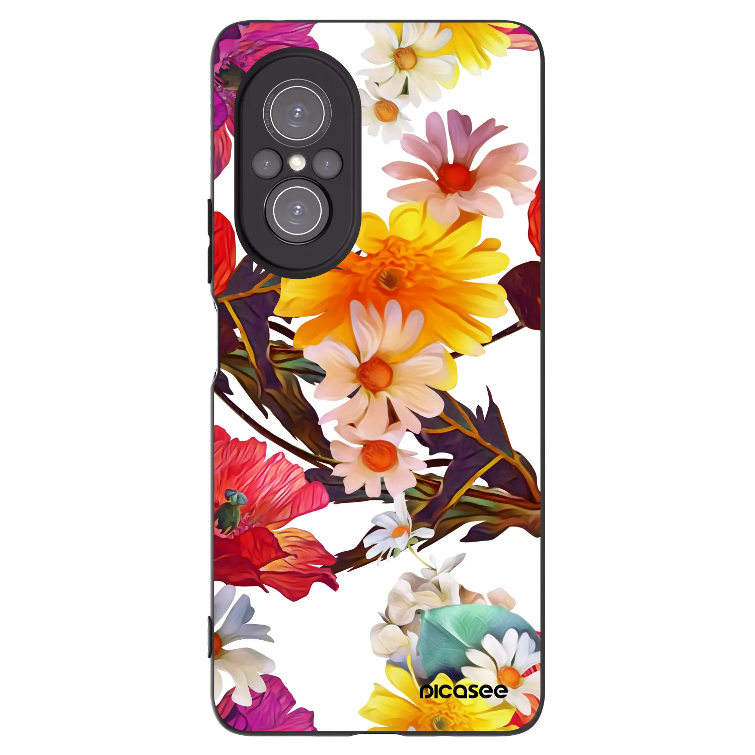 Picasee silikonski črni ovitek za Huawei Nova 9 SE - Meadow