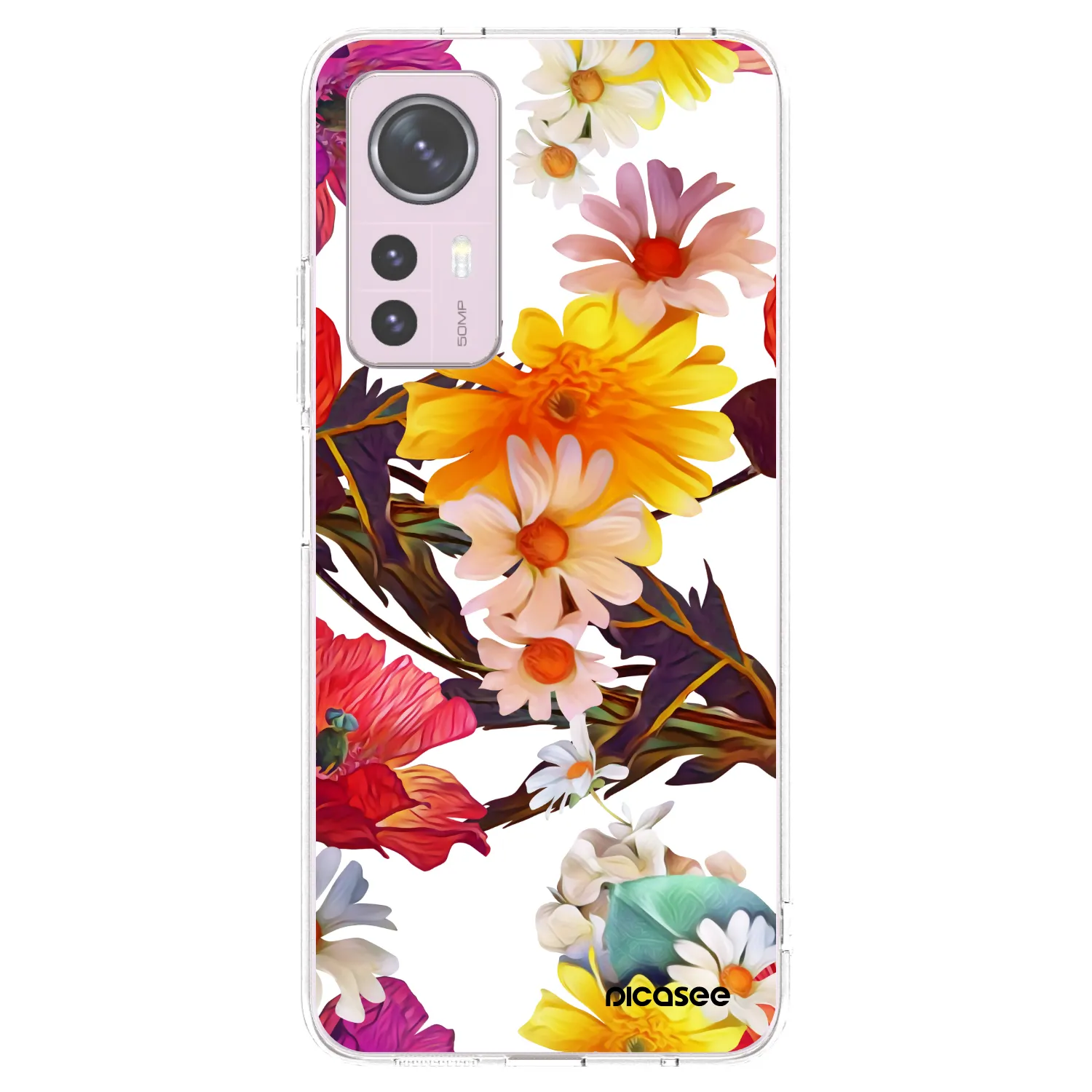 Picasee silikonski prozorni ovitek za Xiaomi 12 - Meadow