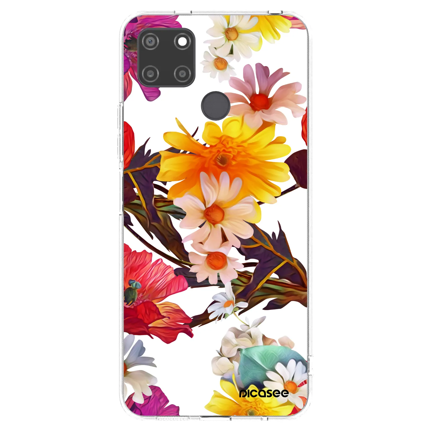 Picasee silikonski prozorni ovitek za Realme C21Y - Meadow